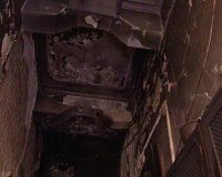 Los vecinos de la calle Vargas, conmocionados e indignados por la acción del pirómano