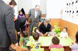 Visita a la escoleta de Maó.