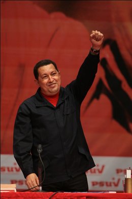 El presidente de Venezuela, Hugo Chávez.