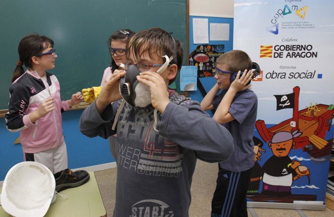 Algunos de los asistentes al taller