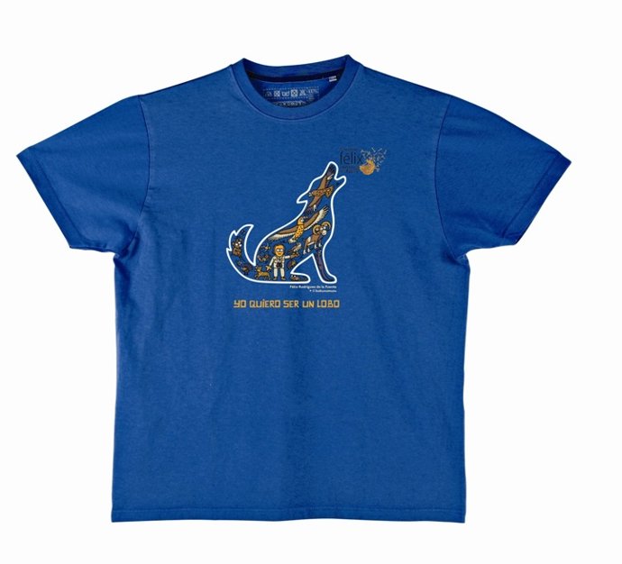 Camiseta de Kukusumusu y de la Fundación Félix Rodríguez de la Fuente