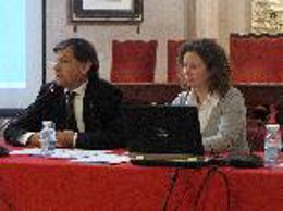 Vicenç Thomàs y Teresa Pou.