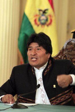 El presidente de Bolivia, Evo Morales.