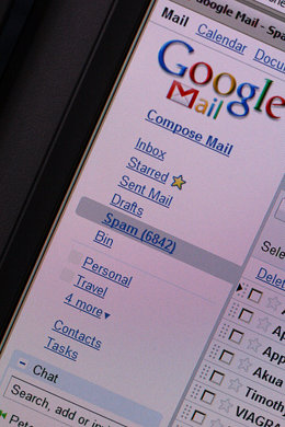 pantalla de Gmail por comedy_nose CC Flickr