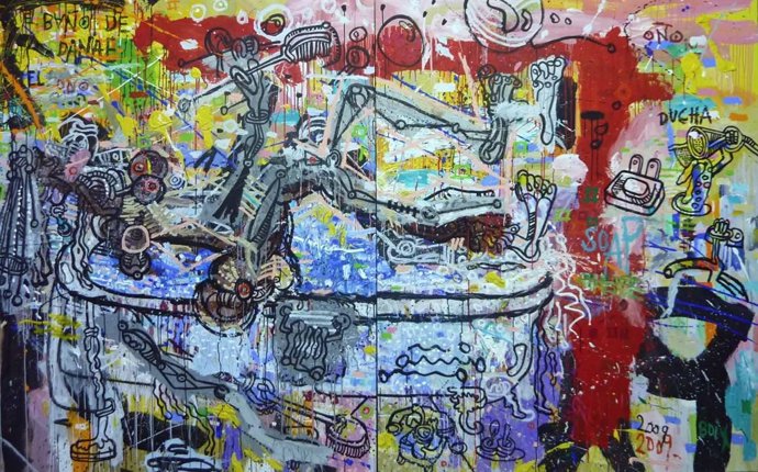 El pintor Carlos Boix presenta la muestra 'Touch and go'