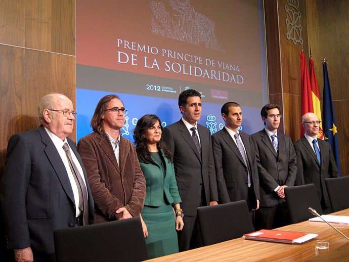 Miembros del jurado del Premio Internacional Príncipe de Viana de la Solidaridad