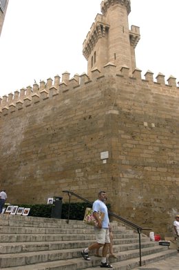 Turistas en Palma de Mallorca
