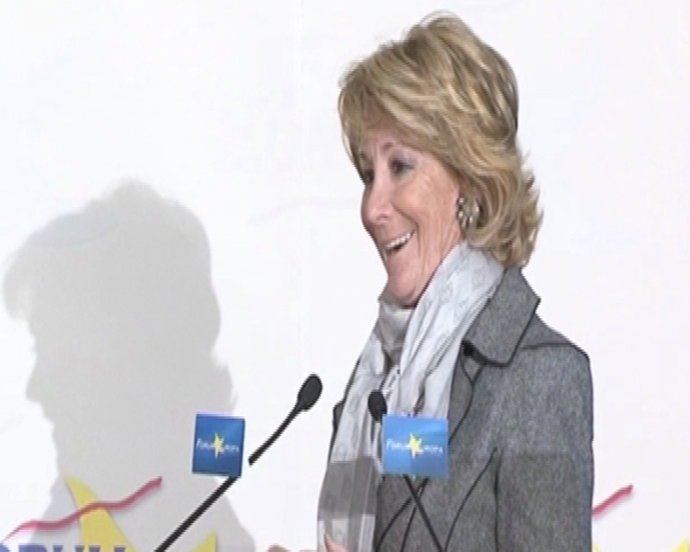 Presidenta irlanda y esperanza aguirre