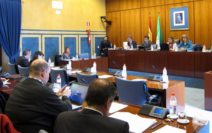 Pablo Carrasco, hoy en la Comisión de la RTVA en el Parlamento