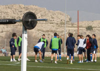Fútbol.- Los capitanes del Hércules apuestan por la permanencia en la Liga BBVA