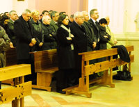 Los compañeros de la Brigada Helitransportada de Alcorisa rinden un homenaje a los seis fallecidos