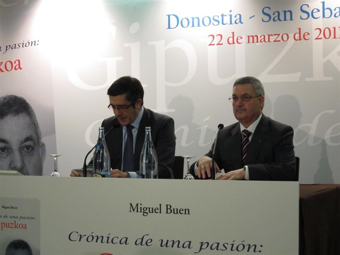 Patxi López y Miguel Buen