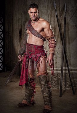 El gladiador Crixus, en Spartacus