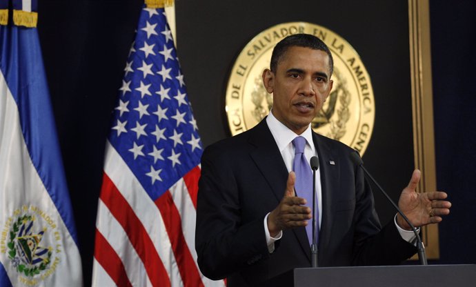 Barak Obama en El Salvador