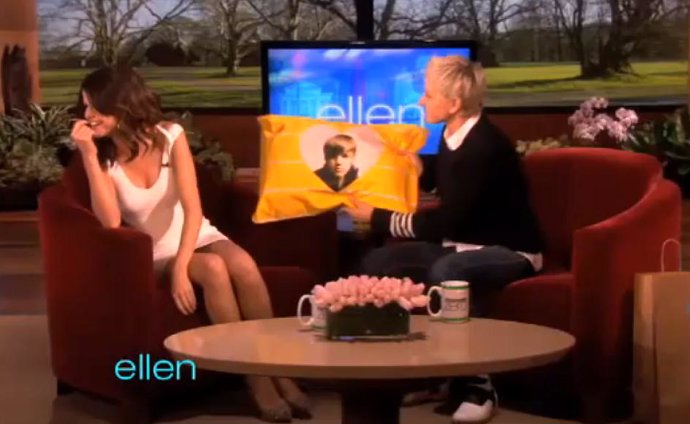 Selena Gomez en el programa de Ellen DeGeneres 