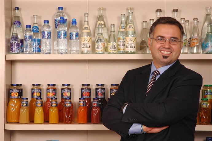 El consejero delegado de Vichy Catalán, Joan Renart