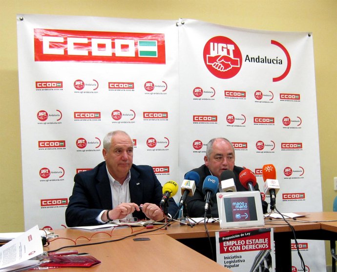 Carbonero y Pastrana durante la rueda de prensa de hoy