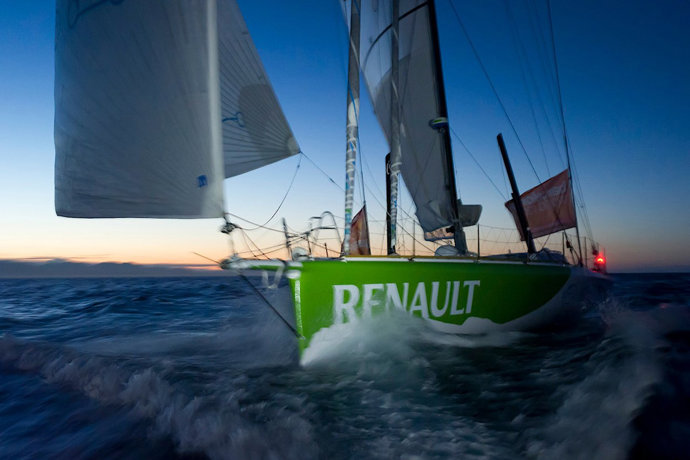 El 'Renault Z.E.', de la Barcelona World Race