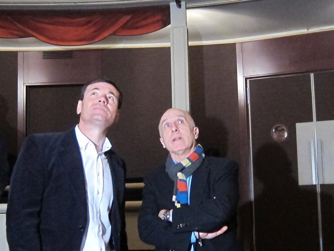 Gómez visita Aranjuez junto a su alcalde