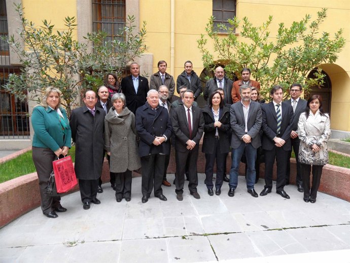 Autoridades de las ocho diputaciones provinciales que han asistido al Consejo Re