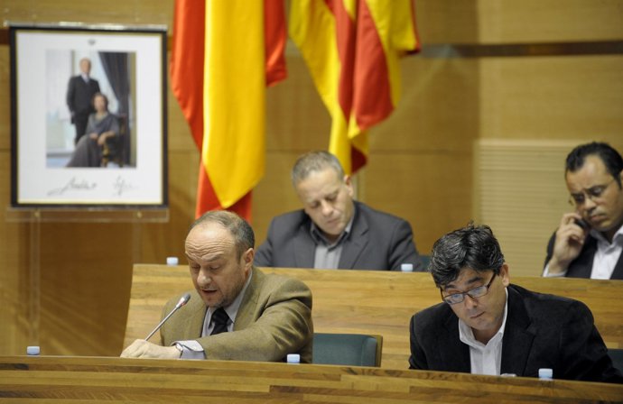 Rubio en el pleno de la Diputación