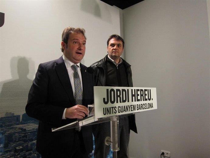 El alcalde de Barcelona y candidato a la reelección, Jordi Hereu