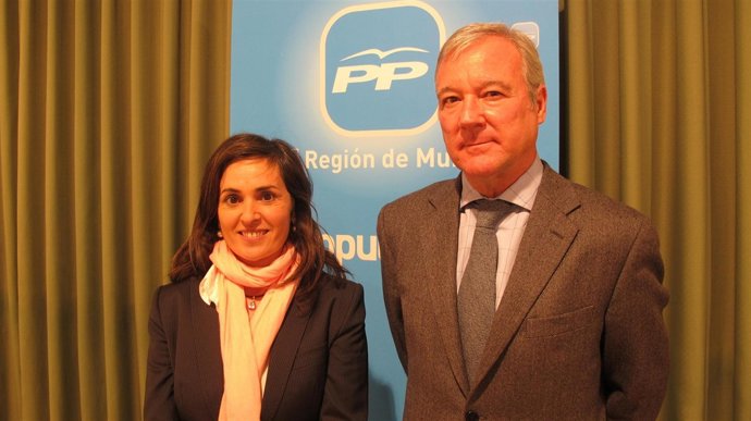 María Antonia Conesa y Ramón Luis Valcárcel