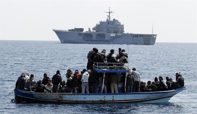Inmigrantes tunecinos llegados a Italia
