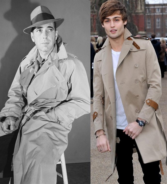 Montaje de gabardinas