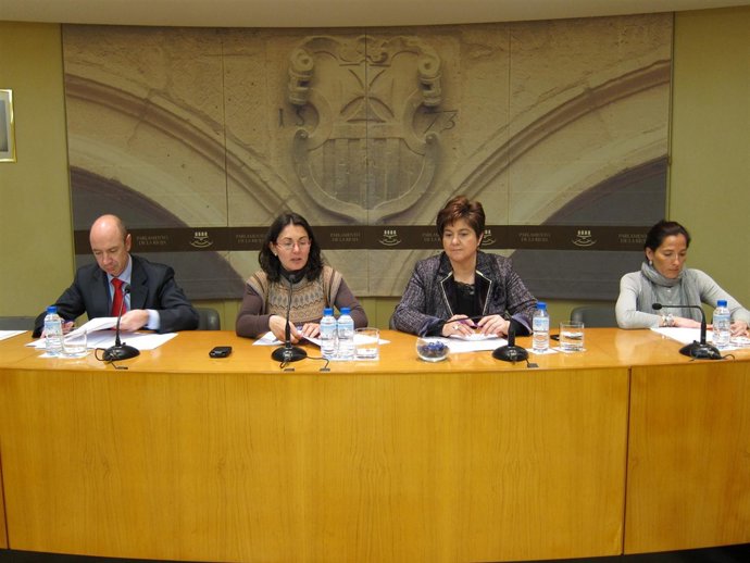 La consejera de Turismo, Aránzazu Vallejo, en su comparecencia en relación al Pl