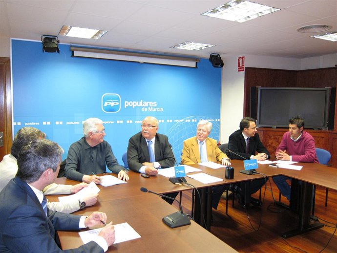 Reunión del Comité Electoral del Partido Popular de la Región de Murcia 