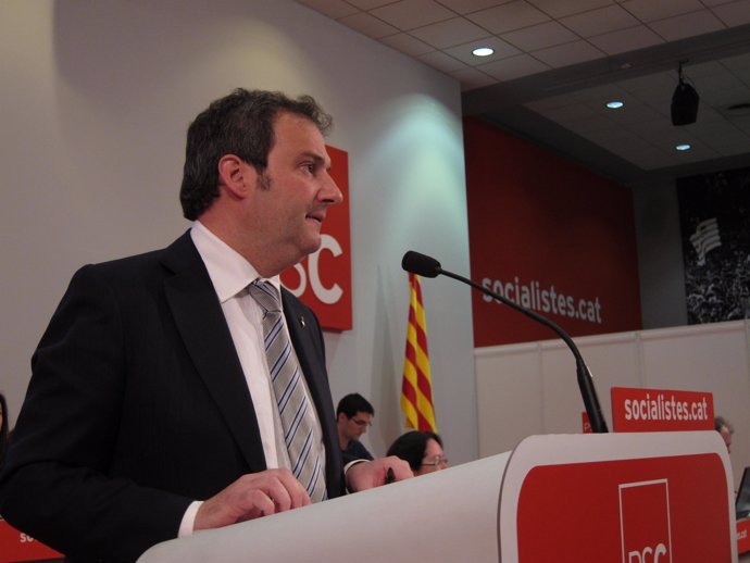 El alcalde de Barcelona y candidato a la reelección