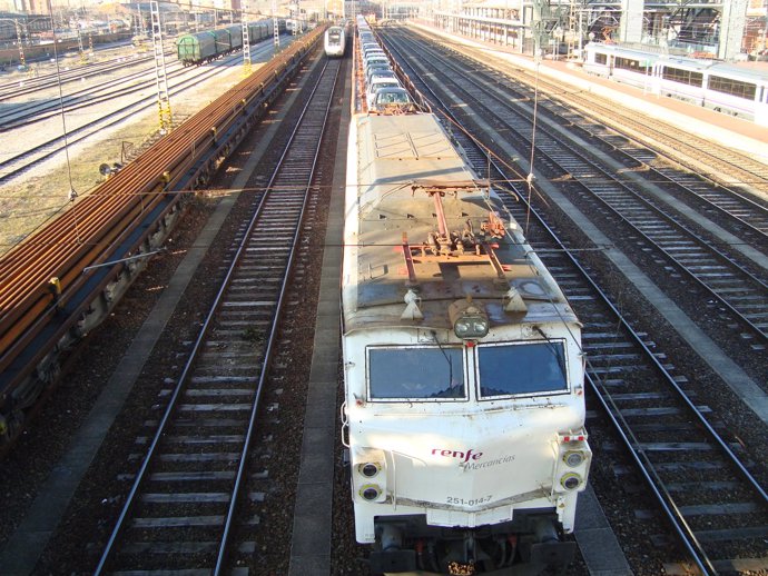 Tren de mercancías de Renfe que unirá CyL con Nantes (Francia).