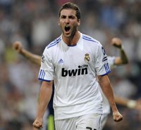 Fútbol.- Higuaín demuestra su recuperación goleando en un partidillo contra en Real Madrid C