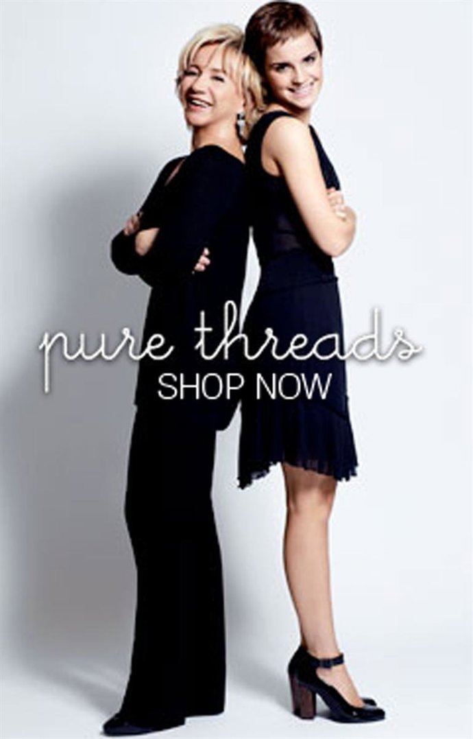 La diseñadora italiana Alberta Ferrettti y la actriz Emma Watson colaboran en un