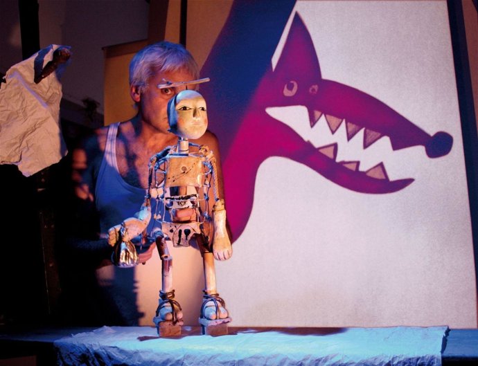 Representación de la obra 'Pinocho'