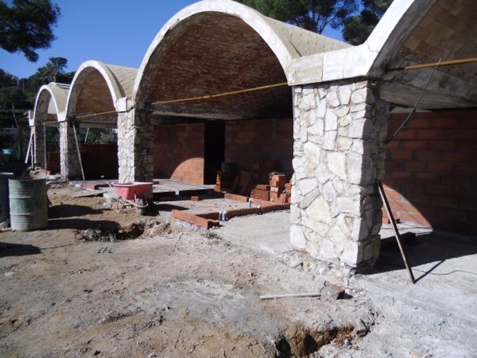 Construcción de un nuevo bloque sanitario en el camping Cala Gogo de Calonge (Gi