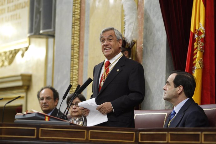 Piñera en el Congreso de los Diputados