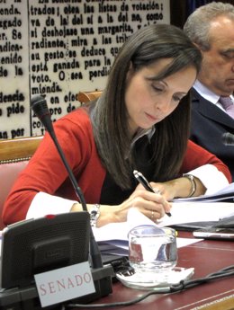 Beatriz Corredor en el Senado