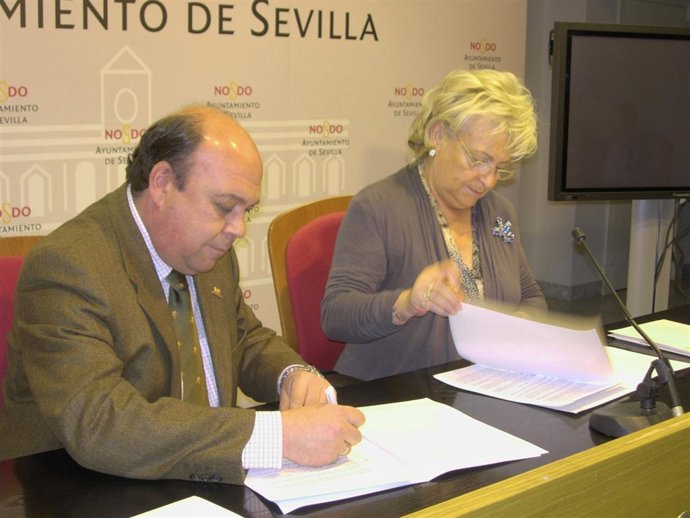 Javier Conde y Rosamar Prieto.