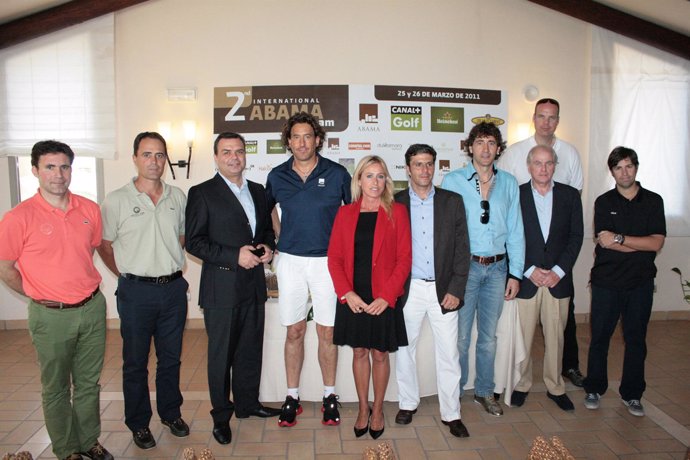 De izquierda a derecha: Enrique Sánchez, Luis Claverie, Carsten Fritz, Álvaro de