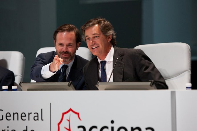 El presidente y el vicepresidente de Acciona