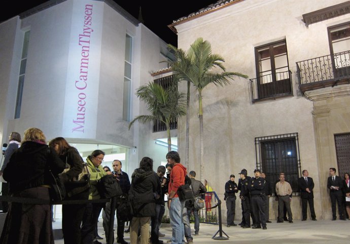 Inauguración del Museo Carmen Thyssen-Bornemisza de Málaga