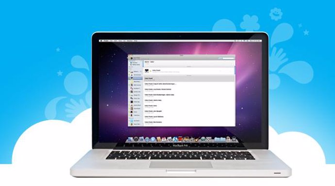 macbook pro con Skype