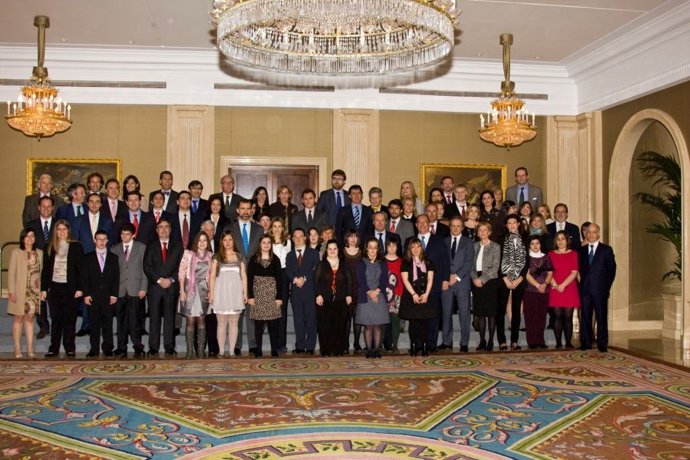 Entrega de premios Stela 2011 en el Palacio de la Zarzuela