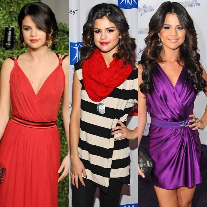 Montaje de Selena Gomez