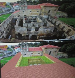 Proyecto de rehabilitación del claustro del convento de San Ildefonso, en Bareyo