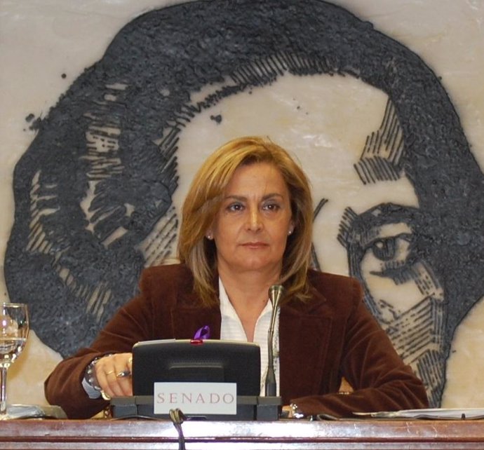Carmela Silva, portavoz socialista en el Senado