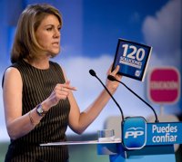 Cospedal: ETA será ETA "aunque se vista de EA" 