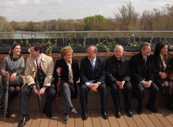 El alcalde de Valladolid, el arzobispo Ricardo Blázquez y varios concejales